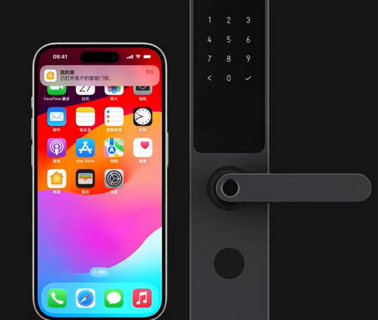 遂溪iPhone维修站分享在iPhone上使用家庭钥匙开启智能门锁 
