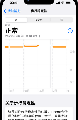 遂溪iPhone手机维修如何在iPhone开启'步行稳定性通知'