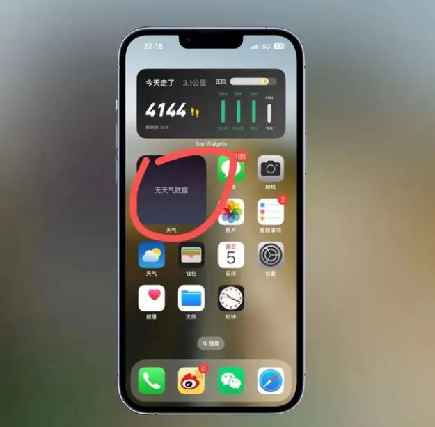 遂溪苹果手机维修分享:iOS16主屏幕天气小组件无法正常工作怎么办？ 