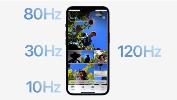 遂溪苹果14维修分享iPhone 14有高刷吗 