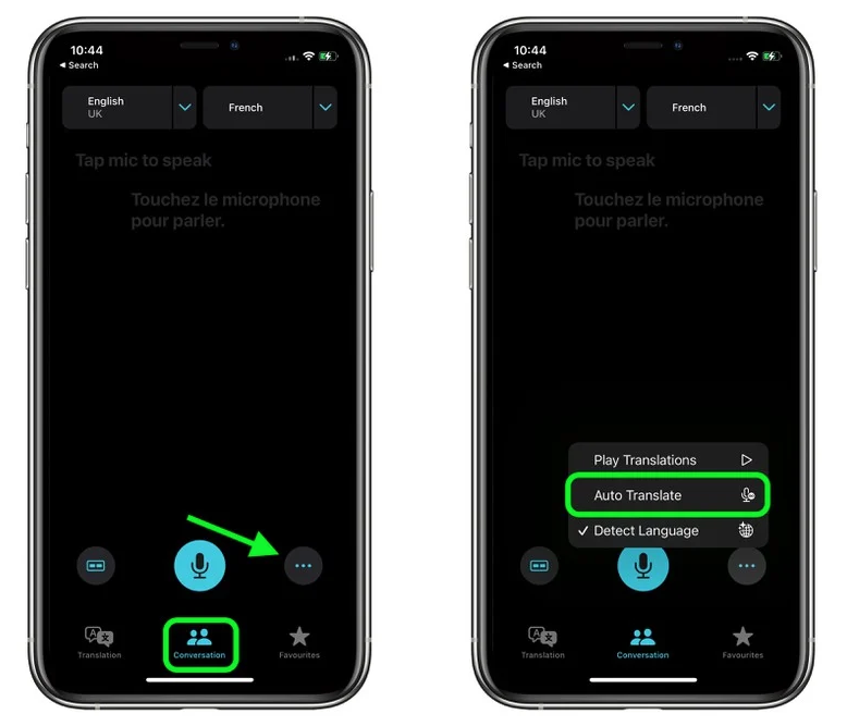 遂溪苹果手机维修分享iOS 15 “翻译” App 新改进 