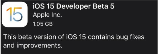 遂溪苹果手机维修分享如何升级到iOS15.0 beta5 