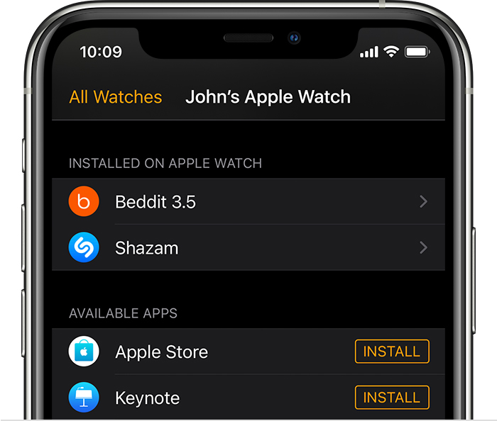 遂溪苹果手机维修分享如何在 Apple Watch 上下载应用 